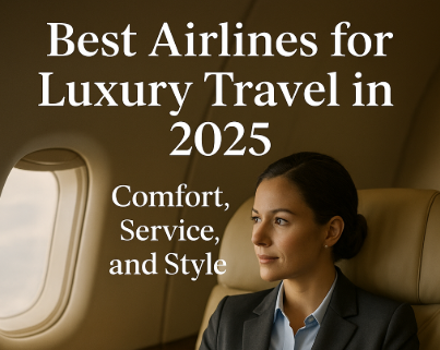 Best Airlines for Luxury Travel in 2025: Comfort, Service, and Style